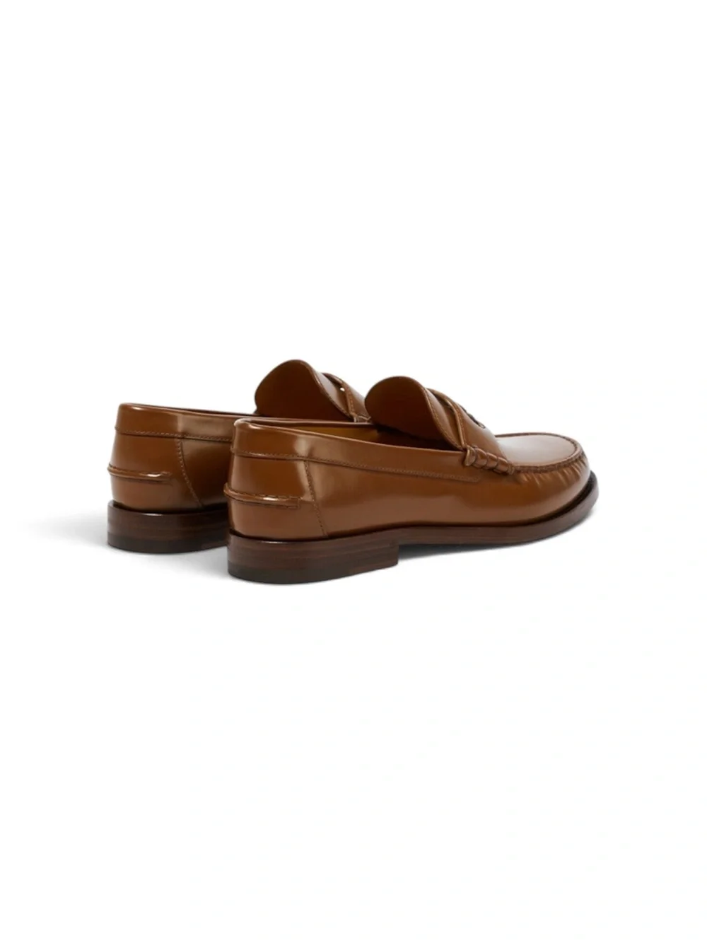 Gucci Millennial Ribot Interlocking G Cuir Leather Loafers Men’s 7.5